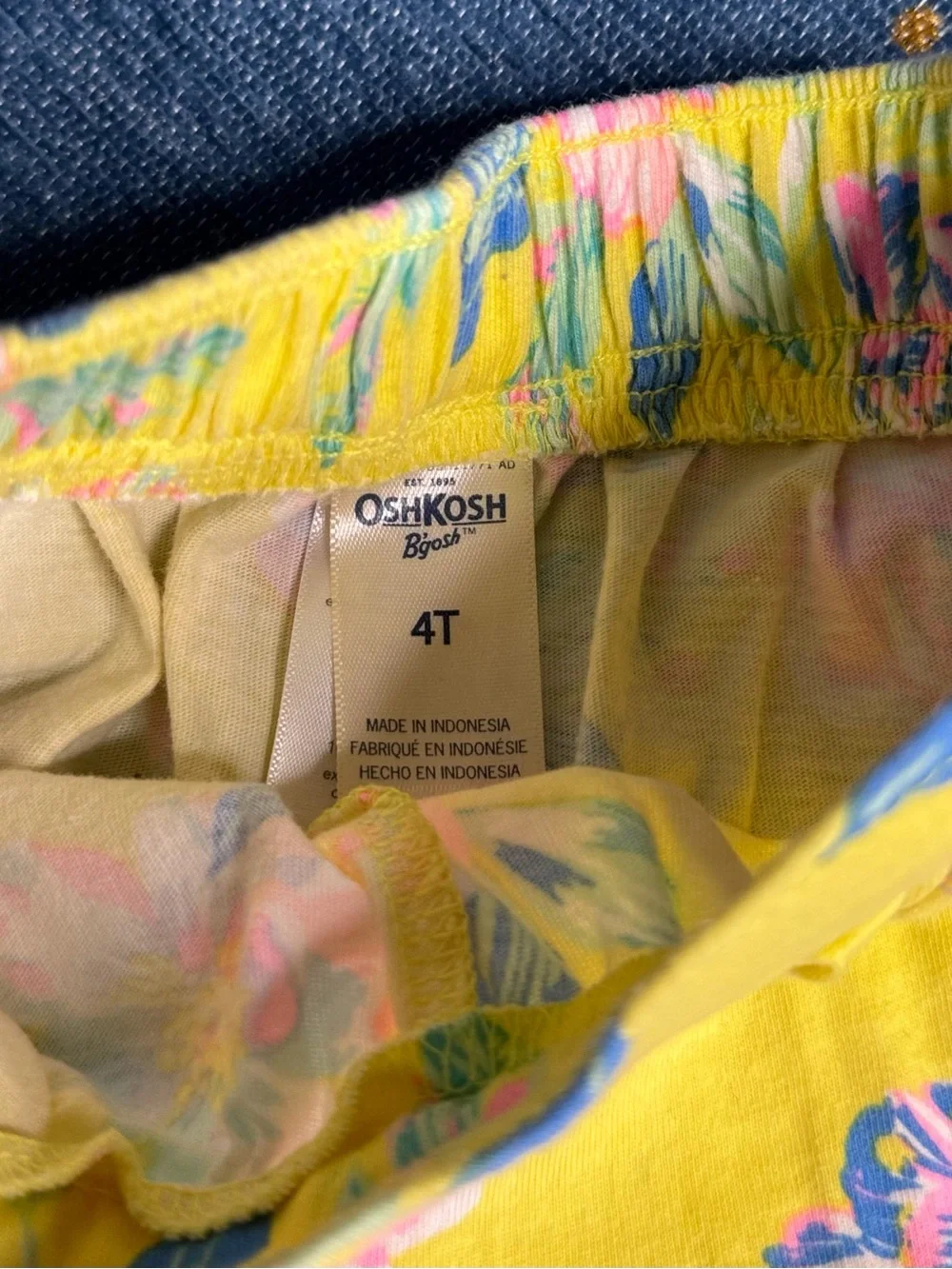 OshKosh Bgosh vibrant yellow